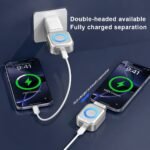 Type C Auto Power Cutoff Charge Separator Protector Supports Up to 140W Charging