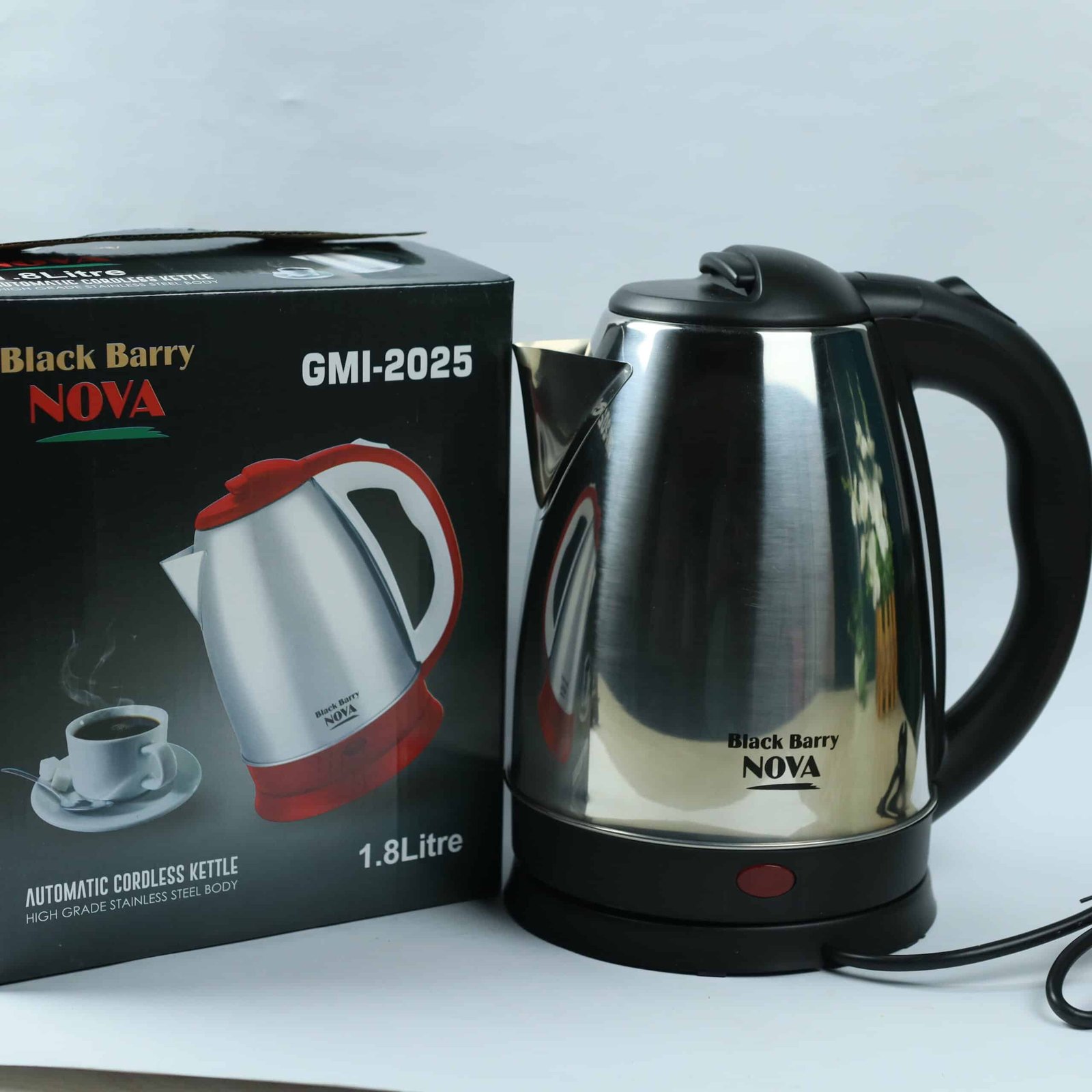 Nova Stainless Steel Electric Kettle Nova Stainless Steel Electric Kettle