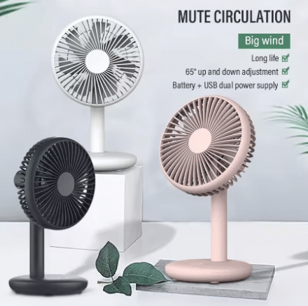 Rechargeable Desktop Table Fan Rechargeable Desktop Table Fan