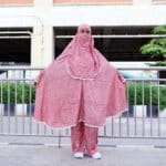লিলিয়ান সুতি কাপড়ের প্লাজু ও লং খিমার সেট (KC-12) - Image 3