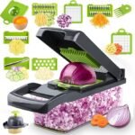 Multifunctional Food Chopper 16-in-1 Kitchen Vegetable Cutter 1 Set