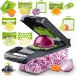 Multifunctional Food Chopper 16-in-1 Kitchen Vegetable Cutter 1 Set
