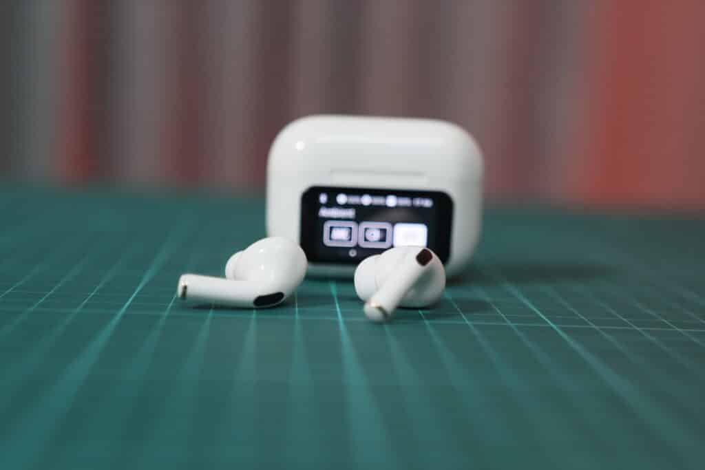 Airpod Pro 2 Generation with Touch Screen Display (White)
