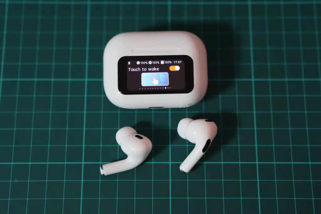 Airpod Pro 2 Generation with Touch Screen Display (White)