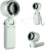 Portable Turbo Mini Fan 5 High Speed Digital Displa