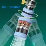 6 Layer Faucet Water Purifier Tap Filter 360° Rotating Splash Proof Nozzle