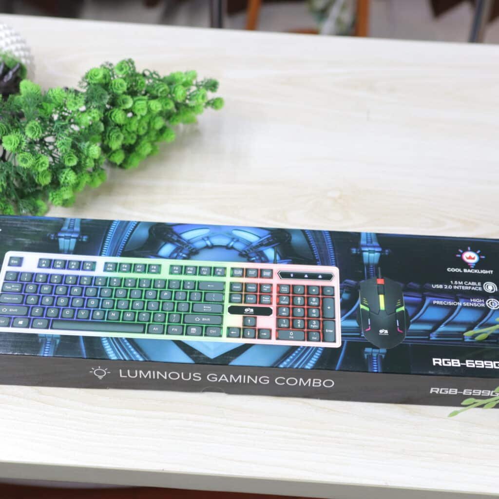Gigasonic Luminous G5 gaming keyboard & Mouse Combo