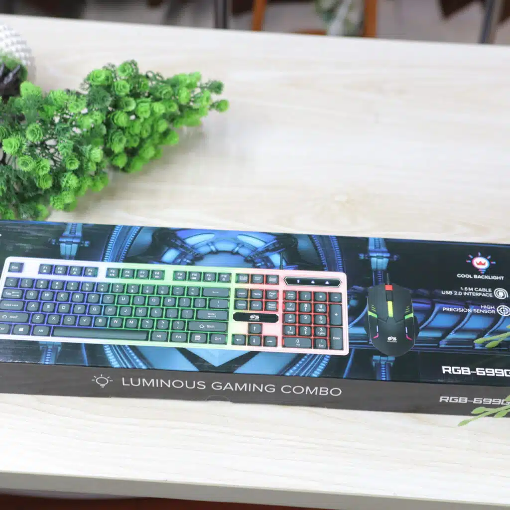 Gigasonic Luminous G5 gaming keyboard & Mouse Combo