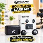 HOLLYLAND LARK M2 Wireless Microphone– Noise Cancellation ECO Mode _ Crystal Clear Audio