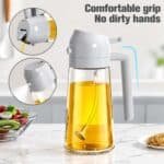 2-in-1 Oil Sprayer & Oil Dispenser Bottle – 500ml