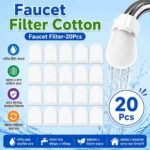 Faucet Filter Cotton Thickened Anti-Splash –20Pcs Combo