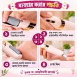 Electric Waterproof Foot File- Hard Skin Remover hook daw