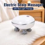 Electric Scalp Massager with Red Light Therapy