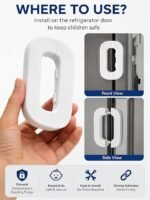 Child Safety Refrigerator & Cabinet Door Lock
