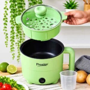 Prestige Mini Multifunctional Electric Cooker with Steamer-1500W