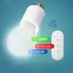 E27 Wireless Lamp Holder with Remote Control 428A Smart Wireless Timer Switch for Bulb
