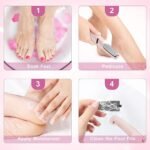 Electric Waterproof Foot File- Hard Skin Remover hook daw