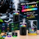 Mini Humidifier Volcano Color Light Mist Spray 180ML
