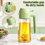 2-in-1 Oil Sprayer & Oil Dispenser Bottle – 500ml