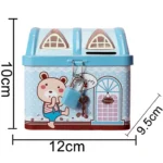 Metal Body money bank Cute Colorful Coin Bank for kids