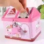 Metal Body money bank Cute Colorful Coin Bank for kids