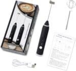 Rechargeable 2-in-1 Coffee Mixer And Milk Frother